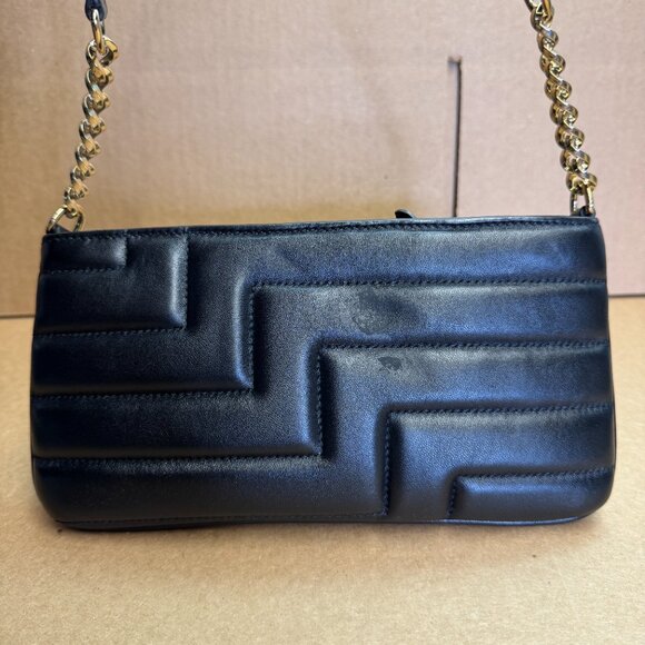 Jimmy Choo Avenue Slim Shoulder Bag - Black - New With Defects - Picture 7 of 12